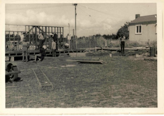 German Hill Clubhouse construction